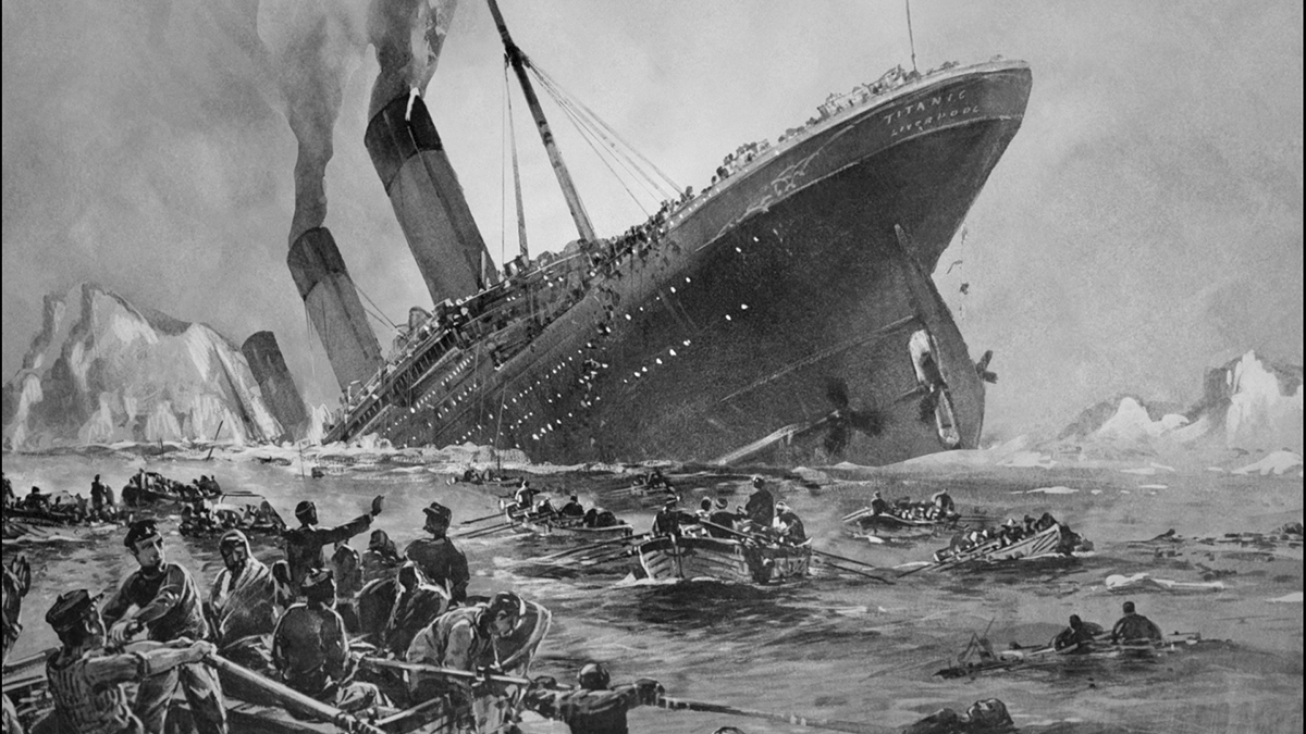 Het noorderlicht zou verantwoordelijk kunnen zijn voor het zinken van de Titanic Het noorderlicht zou verantwoordelijk kunnen zijn voor het zinken van de Titanic